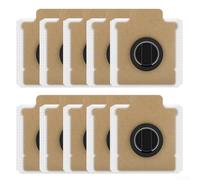 SHALONYOU Bolsas for aspiradora, Bolsa de Tela no Tejida de Gran Capacidad, Repuesto for aspiradora en seco y húmedo Dreame Z40 Station/2075(10 Pack)