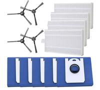 SHALONYOU Kit de Repuesto for aspiradora BObsweep for Ultra-Vision, Accesorios for aspiradora con Bolsas de Polvo de 4,6 l, filtros y cepillos laterales/1197