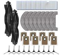 SHALONYOU Kit de Repuesto for aspiradora MONSGA MS1 MAX. Accesorios: Cepillo Principal, cepillos Laterales, filtros, paños y Bolsas for Polvo.(C)