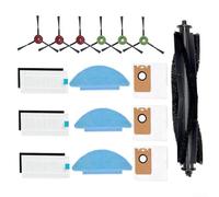 SHALONYOU Kit de repuestos for aspiradora Airzeen Q6 SE, Modelo CRV0009. Incluye Cepillo Principal, cepillos Laterales, filtros, mopas y Bolsas for Polvo (226 Unidades).