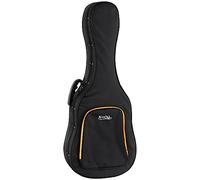 Shaman KGSC-5122BK Bolsa guitarra clásica - Funda de transporte impermeable acolchada gruesa para guitarras clásica - Bolsillo exterior amortiguador- Gran bolsillo exterior - Juego de mochilas