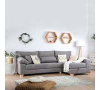 Shambala sofá chaise longue derecha 3 plazas con almacenaje