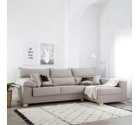 Shambala sofá chaise longue derecha 4 plazas con almacenaje