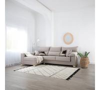 Shambala sofá chaise longue izquierda 4 plazas sin almacenaje