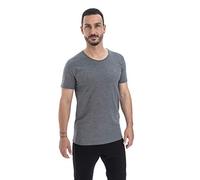 Shambhala Barcelona Camiseta Básica, Hombre, Gris, Large