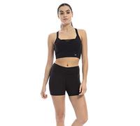 Shambhala Barcelona Osi Bra/Sujetador Deportivo De Poliéster De Plástico Reciclado, Mujer, Negro, Extra Small