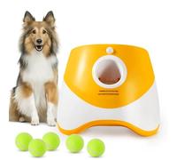 Shamdrea Lanzador automático de Pelotas for Perros, máquina de Lanzamiento de Pelotas for Perros, Lanzador de Pelotas for Mascotas, Lanzador de Pelotas de Tenis, Servicio automático (Color : Orange)