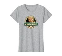 Shameless Chicago Illinois Camiseta, Mujer, Gris Jaspeado, S
