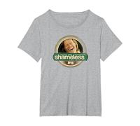 Shameless Chicago Illinois Camiseta, Mujer Tallas Grandes, Gris Jaspeado, 1XL Grande