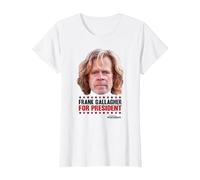 Shameless For President Camiseta, Mujer, Blanco, S