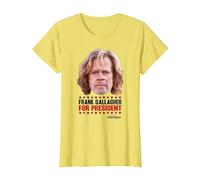 Shameless For President Camiseta, Mujer, Limón, S