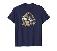Shameless Frank Cover Up Camiseta, Hombre, Azul Marino, L