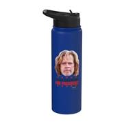 Shameless Frank Gallagher For President Stainless Steel Insulated Water Bottle