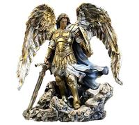 Shamoparty Figura de caballero de ángel 2D plana con alas para decoración de mesa, ideal para el hogar o la oficina, acrílico