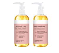Shampoo Anyqueen al Polygonum Multiflorum per capelli che si assottigliano; formula delicata per la cura del cuoio capelluto e il controllo del sebo, adatta a tutti i tipi di capelli.（2pcs）