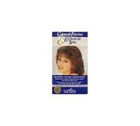 Shampoo colorazione permanente delicada sin amoniaco Color de fascino y residuos de seda 120 ml pelo T55 Color Castaño Dorado