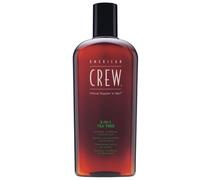 Shampoo Hombre AMERICAN CREW 3 IN 1 TEA TREE conditioner body Wash 450 ML