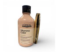 Shampoo Loreal Vitamino Color 300Ml + Máscara Loreal Volume Million Lashes Negra
