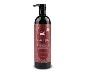 Shampoo Nourish MKS eco, Aroma Original - 25 fl oz - Limpia, fortalece y repara - Seguro para cabello tratado con color - Aceite de argán marroquí, aceite de semilla de cáñamo