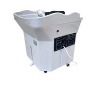 Shampoo portátil de Shampoo Japonés Lavador Lavabo Terapia de Cabeza Salón de Belleza Dispositivo de Terapia de Cabeza Circulación de agua Máquina de champú a vapor (A)