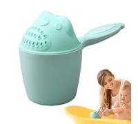 Shampoo Rinse Cup, Bath Jug For Baby Washing, Cute Cartoon Shampoo Cup, Waterfall Rinser Bath, Protection Eye, Shower Sprinkler Spoon Bathroom Accessories, Silicone Soft, Convenient