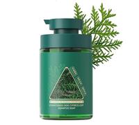 Shampoo verde coreano per la crescita dei capelli, shampoo al sapone verde Nature Seven, controlla l'untuosità, elimina la forfora, rinforza i capelli, deterge delicatamente e cura nutriente (1pc)
