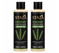 Shampoo y Acondicionador con Romero Queratina Hidrolizada, 100ml / 3.38 fl oz Cada Uno, Cuidado for Cabello Suave, Liso Ligero，Shampoo+Conditioner Set