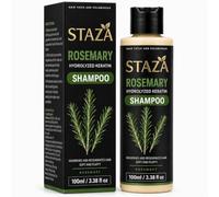 Shampoo y Acondicionador con Romero Queratina Hidrolizada, 100ml / 3.38 fl oz Cada Uno, Cuidado for Cabello Suave, Liso Ligero，Shampoo Only