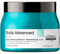 Shampooing & Masque 2 en 1 Argile Anti Gras Oiliness 500ML Scalp Advance