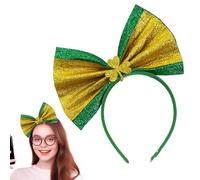 SHAMROCK BIGHBAND - Green Saint Patrick's Day's Irish Headwear Traje Accesorios, st. Patrick's Day Traje Hair Accesorios con sombrero para las edades
