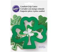 Shamrock Comfort Grip Cookie and Pastry Cutter