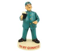 Shamrock Gift Company Guinness - Figura irlandesa clásica de Gilroy Zookeeper y pinta