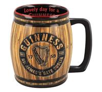Shamrock Gift Company Guinness - Taza con efecto barril (430 ml)