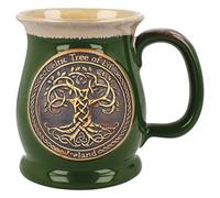 Shamrock Gift Company Taza de cerámica del árbol de la vida celta