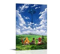 SHAMWZ Xenoblade Chronicles 2 Fantasy Landscape Arte Mural Impresión artística Moderna Habitación Familiar Decoración 30 x 45 cm