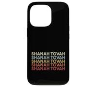 Shanah Tovah Rosh Hashanah Shofar Yom Kippur Jewish Hanukkah Carcasa para iPhone 13 Pro