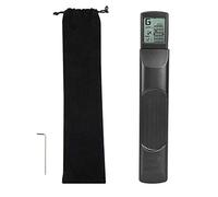 Shanbor Entrenador de acordes de guitarra de bolsillo Mini herramienta de práctica de guitarra de 6 trastes Entrenador de acordes con pantalla de gráfico giratoria