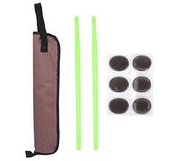 Shanbor Juego de Palos de batería, Estuche de Nylon para batería, Principiante para Baterista Profesional, Banda de Rock