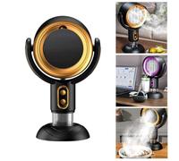 Ventilador Puff Chill for fumar, ventilador alto for fumadores, purificador de humo Akafinds, extractor de cocina portátil, campana extractora for cocina, hogar, barbacoa, olla caliente(Gold,Charging)