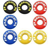 ShanBye Amortiguador Raqueta Tenis,8 PCS Antivibradores Tenis de Silicona con Letras y Colores Divertidos para Tenis Squash Bádminton Anti-vibración Unisex Adulto Talla Única