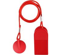 ShanBye Interruptor Cinta de Correr,Llave de Seguridad Cinta de Correr Cinta de Correr Imán Universal de Seguridad para la Mayoría de Cintas de Correr Rojo 3,1 cm