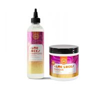 Shandrani Aloe Locks | Champú purificante con baobab y ortiga y mascarilla hidratante | Purifica y nutre | Aloe vera, ortiga y árbol de té | 250 ml