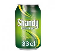 SHANDY CRUZCAMPO CERVEZA LATA 33 CL.