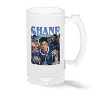 Shane Hollander Vintage Bootleg Coffee Mug - Heated Rivalry Fan Art Cup - BookTok Hockey Romance Gift Transparente taza de Stein de la cerveza 0.5L