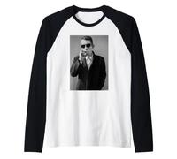 Shane MacGowan El líder de Pogues por David Corio Camiseta Manga Raglan