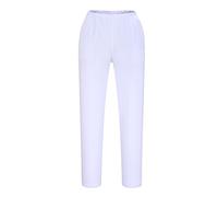 shane&shaina Pantalones de Trabajo Enfermera Doctor Largo párrafo Pantalones (Mujer-Blanco, XXL)