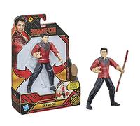 Shang Chi , F0960 Hasbro - Figura de acción de Marvel y la Leyenda de los Diez Anillos con función de Ataque del Personal Bo para niños a Partir de 4 años