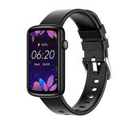 SHANG WING Reloj Inteligente para Mujer con Oxímetro, IP68 Impermeable, DIY Esfera, Monitor Sueño, Podómetro, Pulsómetro, Smartwatch para Android iOS (Negro)