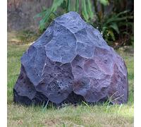 SHANGDAOYU Cubierta Decorativa de Piedra de imitación, Fibra de Vidrio, Resistente a la Intemperie y a la decoloración Durante Toda la Temporada, Cubre los Servicios públicos de jardinería.