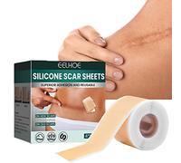 shangjia Cicatriz Silicona - Autoadhesivo Scar Away - Rollo Cinta para Cicatrices 1,57 * 59 Pulgadas, Tiras Silicona para Cicatrices, eliminación Cicatrices